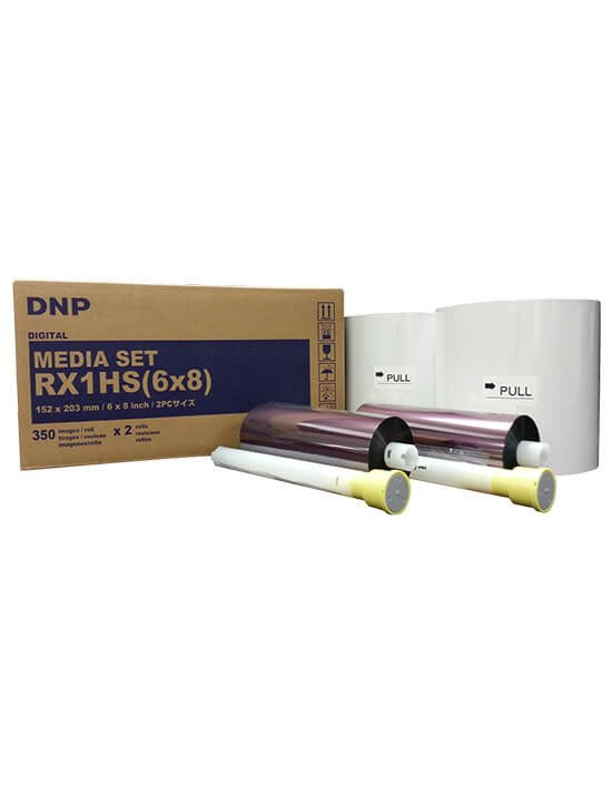 Consumible DNP DS-RX1HS 6x8” (Caja con 2 bobinas para 700 fotos)